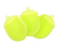 Toyvian Silicone Bath Brush Set Blue 3pcs for Babies and Seniors Body Scrubber with Massage Function to Stress Random Color for Shower and Bathing