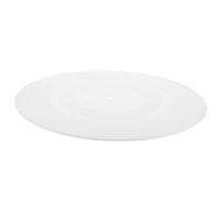 Toyvian Silicone Vinyl Record Mat 11.59x11.59x0.12in Anti-static Turntable Platter Mat Reduce Vibration Prevent Record Scratch