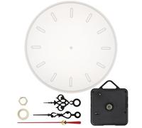 Toyvian Silicone Wall Clock Mold for DIY Crafting with Pointers, Simple Application Method, and Creative Appearance for Handmade Resin Clock Making