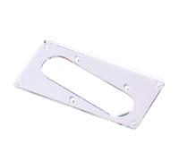 Toyvian Silver Electric Guitar Mounting Ring with Pre-drilled Screw Holes, Pmma Material and Single-layer Design, Easy to Install Protective Cover for Single Coil and Humbucker Pickups,