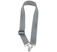 Toyvian Silver Gray Snare Drum Sling Strap 3.6cm Wide Tiger Head Hook Adjustable Marching Drum Belt Shoulder Sling Musical Instrument Accessory