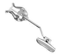 Toyvian Silver Metal Music Book Clip for Trombone and Trumpet, Lightweight Sheet Music Clamp-on Holder with Workmanship, Easy to Carry for Marching Band Players