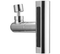 Toyvian Silver Streaming and Kitchen Faucet Abs Brass Modes Sink Aerator Extender with Swivel 4 Water Adapter Featuring Anti Splash Structure and Soothing