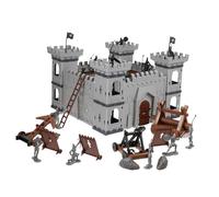 Toyvian Simulation Military Equipment Model Ancient Roman Siege Engine Castle Rustic Style Desktop Decoration for Boys Military Play and Collectibles