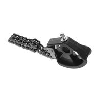 Toyvian Single Bass Drum Pedal Double Chain Link Sensitivity Compatible Drum Set and Electronic Pad Stable Performance for Jazz and Practice Black