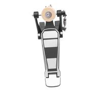 Toyvian Single Bass Drum Pedal Heavy Duty Metal Foot Kick for Drummers Durable Drum Foot Pedal with Quick Response for Professional and Beginner Kits