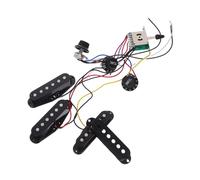 Toyvian Single Coil Guitar Pickups Set with Potentiometer High Frequency Response Electric Neck Pickup Accessories for Multi Model Electric Guitars