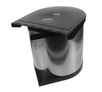 Toyvian -sink Kitchen Trash Bin 8l Plastic Swing-out Waste Bin with Removable Inner Bucket and Auto Opening Lid Cabinet Mounted Maximising Kitchen Space for Modern Homes