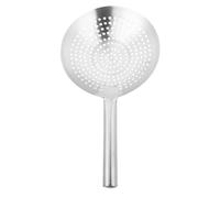Toyvian Skimmer Spoon Stainless Steel Fine Mesh Filter Spoon for Frying Oil Straining Poached Eggs Vegetables Wonton and Meat Long-Handled Kitchen Gadget 17.13 Inch