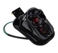 Toyvian Skull Tail Light for Motorcycle Durable Motorcycle Light Assembly Stylish Skull Design Bright Visibility for Enhanced Safety Easy Installation Compatible