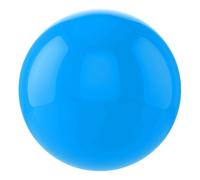 Toyvian Sky Blue Stainless Steel Gazing Ball Hollow Globe Decor Reflective Polished Metal Sphere for Home Garden Patio Ornaments