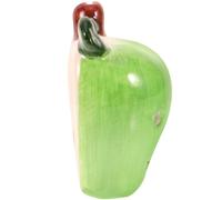 Toyvian Small Green Ceramic Ocarina 6-hole Alto Ac Key Musical Instrument and Adults Beginner Portable Wind Instrument for Travel