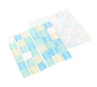 Toyvian Small Pet Cooling Mat Lightweight and Easy to Move 2pcs for Hamsters and Chinchillas Summer Cooling Pad Made of Sturdy Glass Marble to Keep Pets Comfortable for Hot Weather