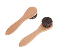 Toyvian Small Pet Grooming Bath Brush 2Pcs Soft Bristles with Handle for Rabbits Guinea Pigs and Hamsters Enhancing Emotional Bond and Skin Care