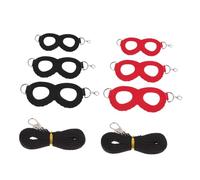 Toyvian Small Pet Harness and Leash Set, Breathable Hamster and Lizard Harness with Traction Rope, 2pcs Adjustable Collar for Outdoor Use and Secure Walking