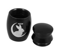 Toyvian Small Rabbit Urns Stainless Steel Keepsake Urn for Bunny Memorial Ashes Keepsake for Burial