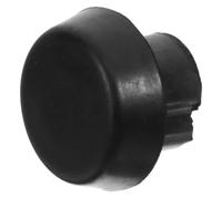 Toyvian Snooker Cue End Plug Replacement for Pool Hall Players Black ABS | Easy Replacement Accessory, Simple Timeless Look, Smooth Side Design, Portable Part for Practice and Cases