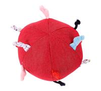 Toyvian Soft Plush Sensory Grasping Ball for Year Old Ergonomic Hand Grip Design for Motor Skills Development and Interactive Play Safe Teether and Sensory Training