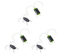 Toyvian Solar Power Educational Insect Toy - Interactive Bug Robo Toy for Kids Learning Solar Energy Assorted Colors 2 17 * 0 79 * 1 18 Inches