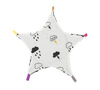 Toyvian Soothing Blanket Dots Security Towel for Muslin Comforter Hooded Towel Burp Cloth