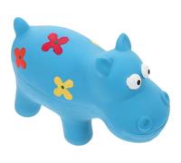 Toyvian Sounding Hippo Toy for Dog Molar Plaything Small Dog Squeaky Teething Toy for Puppy Chews and Training Behaviour Aids