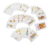 Toyvian Spanish Playing Cards Deck for Parties with Portable Design and Versatile Game Play, Paper Material Card Game Supplies for Family Gatherings and Other Occasions
