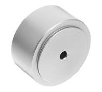 Toyvian Speaker Isolation Feet Durable Anti-slip Aluminum Pads for Cd Players Computer Cases Equipment Vibration Reduction Floor Protector Mat Full Silver