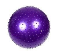 Toyvian Spiky Sensory Massage Yoga Ball for Adults Inflatable Stability Ball for Physical Therapy Muscle Tension Relief Tactile Development Indoor Outdoor Exercise and Play