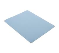 Toyvian Square PU Mouse Pad, Thickened Small Desk Mat, Non Slip | Easy Wipe Surface, Single Sided Professional Finish, Extra Cushioning, Minimalist Style for Computer Use