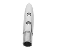 Toyvian Stainless Rail Fitting for Boats Durable Railing Mount Accessory with Mirror Polished Finish Compatible with Various Tubing Enhances Safety for Applications