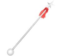 Toyvian Stainless Steel Baton for Music Supply Conductor Tool for Orchestra Performance Accessory for Show and Concert Random Color