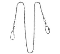 Toyvian Stainless Steel Bird Foot Anklet Durable Off Ankle Chain for Parrots Cockatiels Extraordinarily Thin Chain Safe Comfortable Design for Bird Training and Outdoor Use