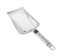 Toyvian Stainless Steel Cat Litter Scoop Durable Non Stick Mesh Sifter with Comfortable Handle for Sifting and Cat Litter Cleaning Practical Kitten Scooper for Home Use