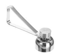 Toyvian Stainless Steel Eggshell Opener Kitchen Gadget Practical Egg Cracker Tool for Home Cooking and Kitchen Use with Portable Design and Sturdy Construction