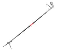 Toyvian Stainless Steel Folding Snake Catcher Clip Slip Wide Jaw Grabber Tool Multifunctional Outdoor Clamp for Reptile Handling Crab and Garbage Grabbing