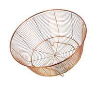 Toyvian Stainless Steel Fruit Basket Bowl with Footed Stand Mesh Wire Fruit Holder for Kitchen Countertop Multipurpose Stylish Storage for Bread Vegetables Chic Design for Home Decor