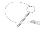 Toyvian Stainless Steel Hardware for Boat Safety Lock Rapid Disassembly Top Release Tool with Spring Loaded Secure Positioning Durable Grade Fastener for Efficient Installation