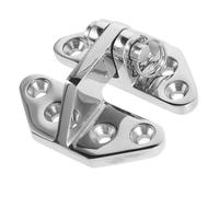 Toyvian Stainless Steel Hinge Durable Boat Hatch Door Hinge for Applications Strong Bearing Capacity Smooth Operation for Various Uses