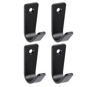 Toyvian Stainless Steel Kitchen Hooks 4Pcs Multi-Purpose Wall Hooks for Bathroom and Ceiling Mount Storage