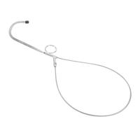 Toyvian Stainless Steel Pig Catcher Holder Durable Animal Snare for Livestock Farm Use Convenient Humane Pig Tool with Smooth Edges for Safe Handling and Treatment