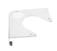 Toyvian Stainless Steel Pool Table Corner Protector with Rounded Edge, Easy to Install and Prevents Deformation, Silver Snooker Table Corner Guard Plate for Leisure Game Room