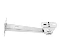 Toyvian Stainless Steel Security Camera Wall Mount Stand with Universal Head and Rust Resistant Design for Outdoor and Public Monitoring, Silver Camera Bracket