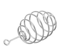 Toyvian Stainless Steel Spring Fishing Feeder Bait Trap Fishing Tackle Portable Lightweight with Firm Structure and Practical Design