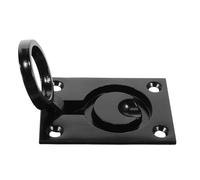 Toyvian Stainless Steel Square Recessed Pull Handle Ergonomic Flush Ring Lift for Boat Hatch Deck Furniture Hardware Yacht Accessory