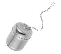 Toyvian Stainless Steel Tea Infuser Ball with Chain Lock Fine Mesh Spice Filter for Loose Tea Pot Stewed Cooking Soup and Brine Multi-Function Seasoning Strainer for Home and Restaurant