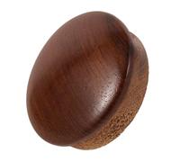 Toyvian Steering Wheel Center Cap with Glossy Teak Finish Easy to Install Steering Cover for Boats and Vehicles Ergonomic Grip for Comfortable Control Boat Accessories