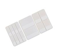Toyvian Sticky Index Tabs 280pcs White BOPP Practical Easy to Paste for Individuals at Home Reading and Highlight Strips