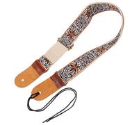 Toyvian Strap with Fashionable Appearance Ukulele Adjustable Shoulder Sling Made of Sturdy Nylon and Leather Playing Folk Instruments Suitable for Most Ukuleles for Family and Friends