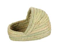 Toyvian Straw Chicken Laying Nest for Poultry Small Animals for Egg Production Lightweight Portable Design Rustic Farm Style Beige Color