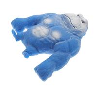 Toyvian Stretchy Gorilla for Stress Relief Soft Tpr Material Lightweight Fidget Figure Funny Pressure Reliever Blue